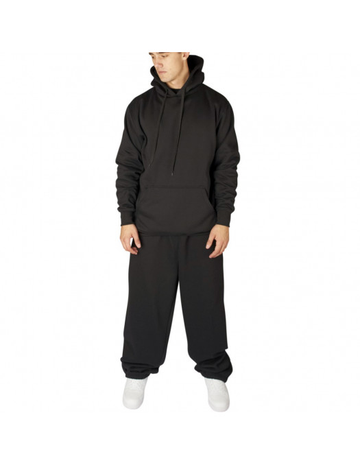 Townz Black Plain Hoody