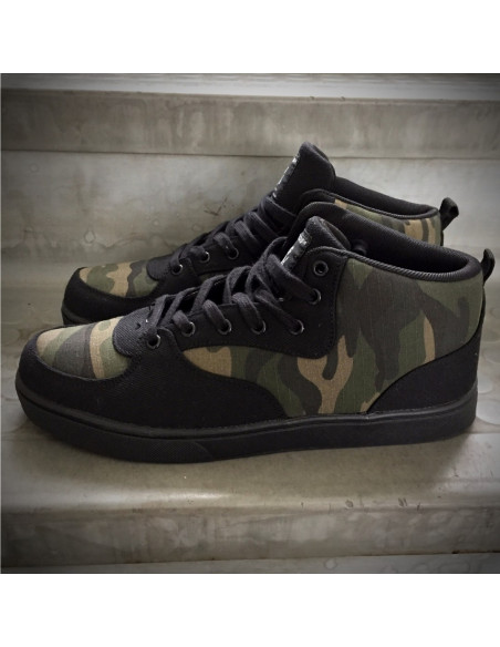Canvas Shoes BlackNCamo by Pitbos