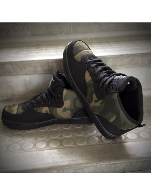 Canvas Shoes BlackNCamo by Pitbos