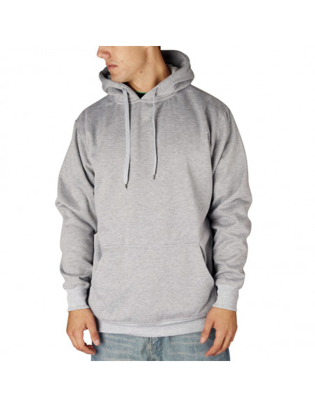 Townz Grey Plain Hoody