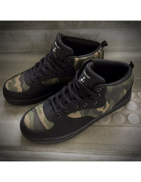 Canvas Shoes BlackNCamo by Pitbos
