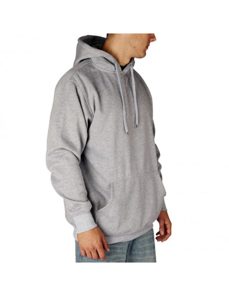 Townz Grey Plain Hoody