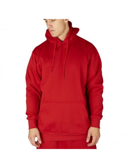 Townz Red Plain Hoody