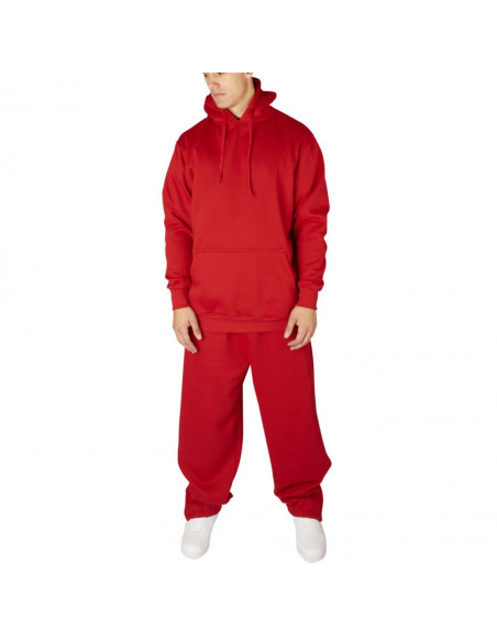 Townz Red Plain Hoody
