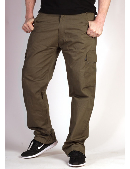 BSAT Regular Fit Combat Cargo Pants Olive Green