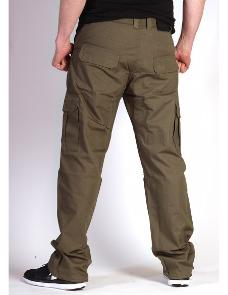 BSAT Regular Fit Combat Cargo Pants Olive Green