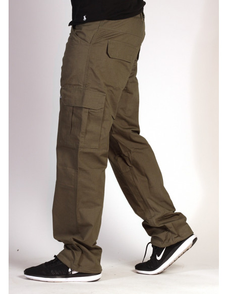 BSAT Regular Fit Combat Cargo Pants Olive Green