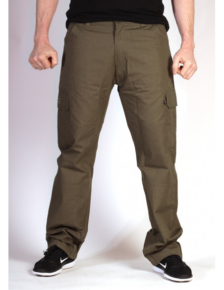 BSAT Regular Fit Combat Cargo Pants Olive Green