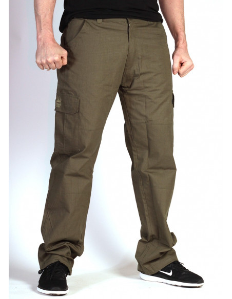 BSAT Regular Fit Combat Cargo Pants Olive Green