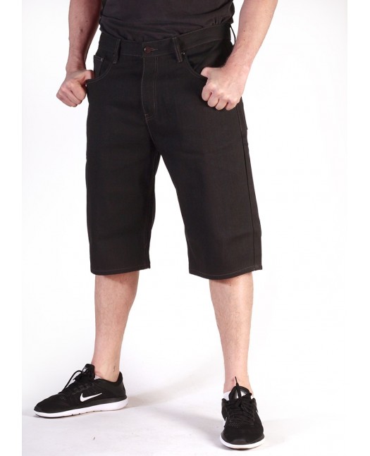 Denim Shorts Black by Access Apparel