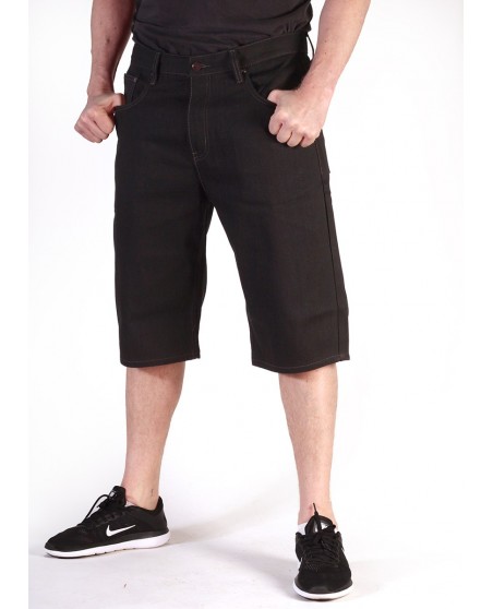 Denim Shorts Black by Access Apparel