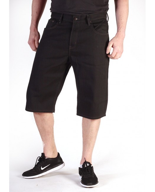 Denim Shorts Black by Access Apparel