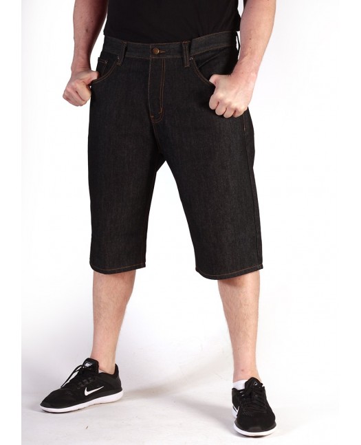 Denim Shorts Raw Black by Access Apparel