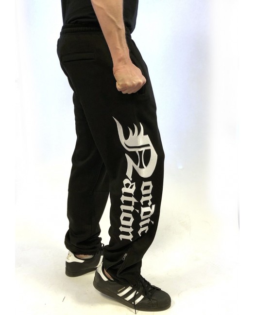 Logo Sweatpants Black by Nordic Worlds