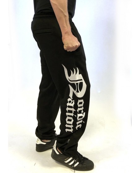Logo Sweatpants Black by Nordic Worlds