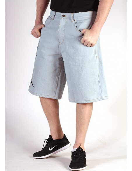 BSAT Script Logo Shorts Blue