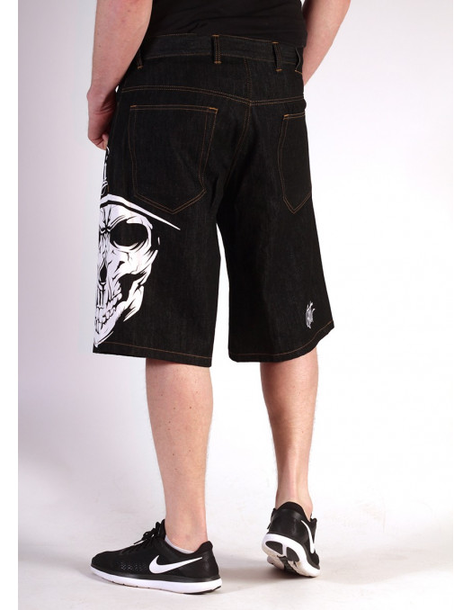 BSAT Cali Skull Shorts Black
