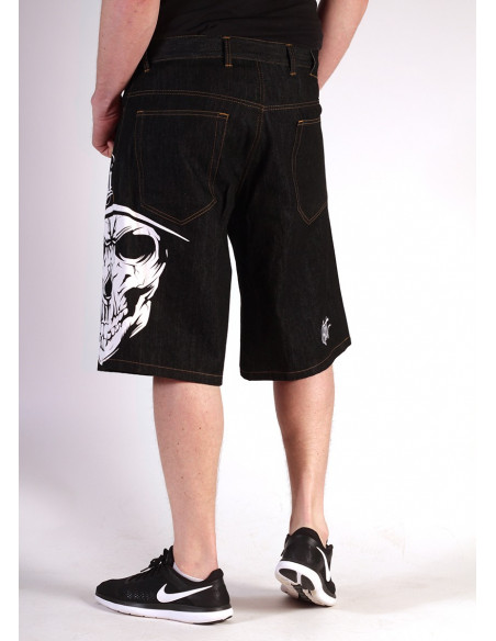 BSAT Cali Skull Shorts Black