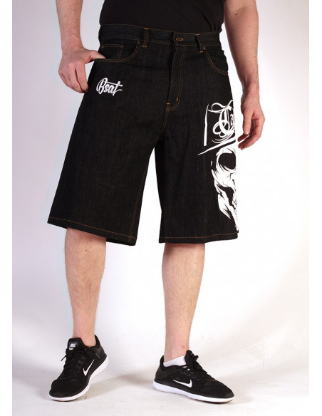 BSAT Cali Skull Shorts Black