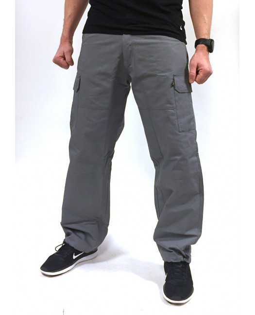 BSAT Combat Cargo Pants Grey Baggy