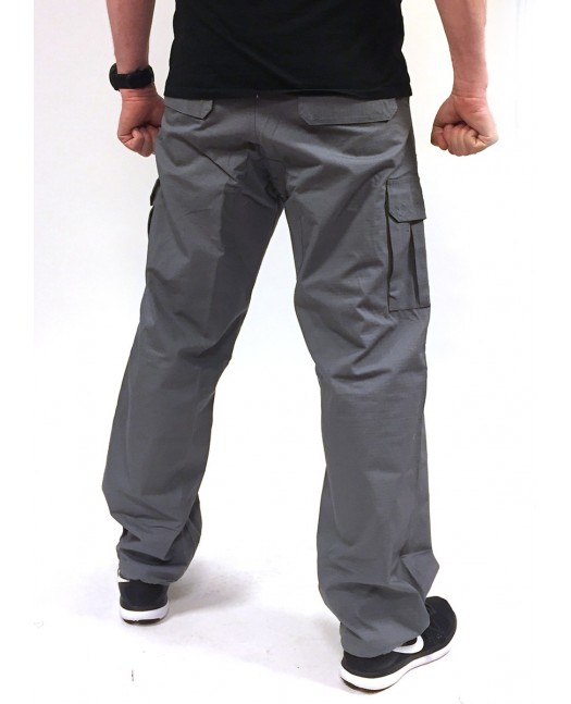 BSAT Combat Cargo Pants Grey Baggy