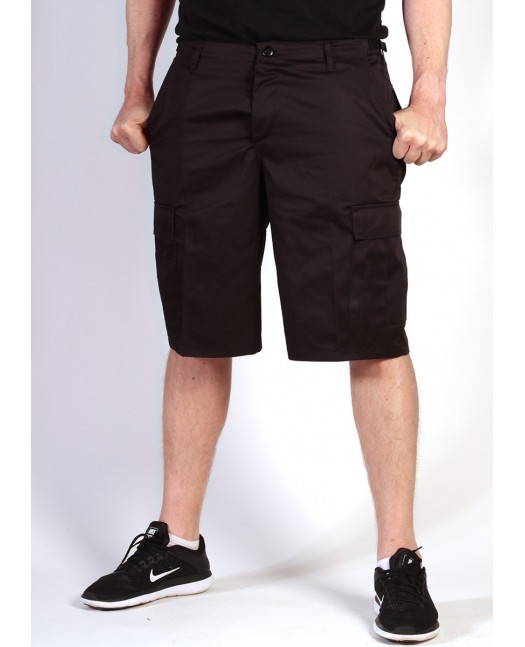 Cargo Shorts Black by Tech Wear