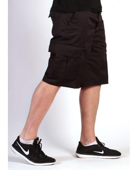 Cargo Shorts Black by Tech Wear