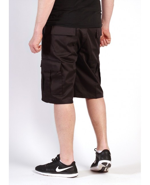 Cargo Shorts Black by Tech Wear