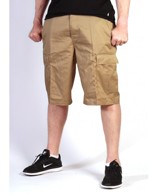Cargo Shorts Khaki by Tech Wear