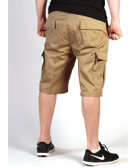 Cargo Shorts Khaki by Tech Wear