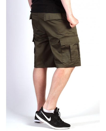 Cargo Shorts Olive by Tech Wear