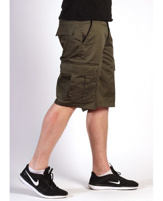 Cargo Shorts Olive by Tech Wear