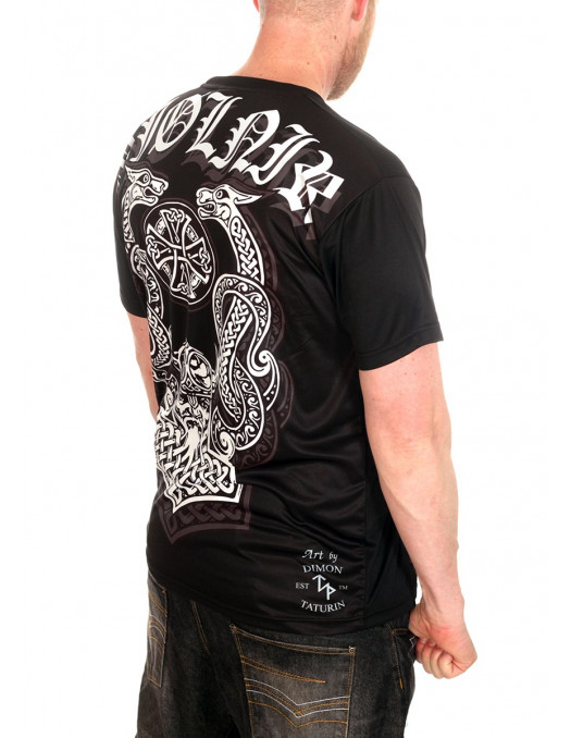 Mjølnir Tee by Nordic Worlds