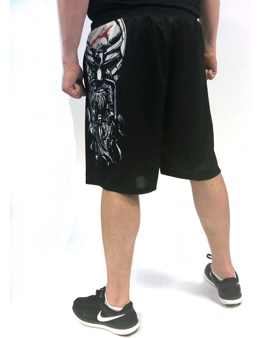 Black Mesh Shorts Struck Viking by...