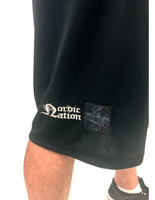 Black Mesh Shorts Struck Viking by...