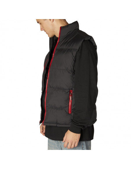 Townz Vest black red