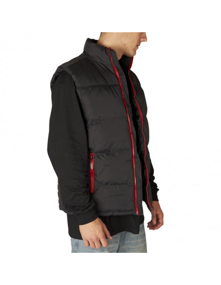 Townz Vest black red