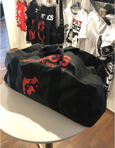 Pitbos Sportsbag Black & Red