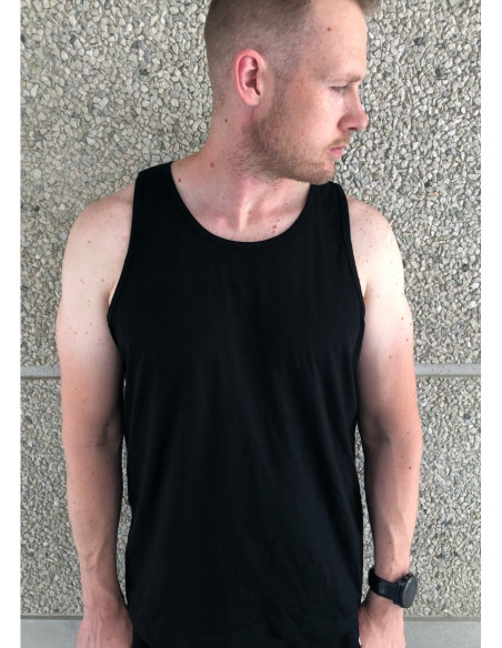 Tank Top Black Plain