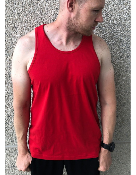 Tank Top Red Plain