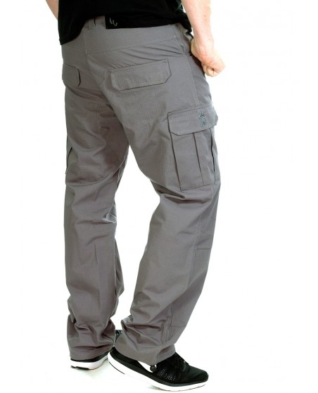 BSAT Regular Fit Combat Cargo Pants Grey