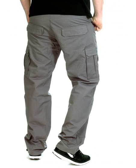 BSAT Regular Fit Combat Cargo Pants Grey