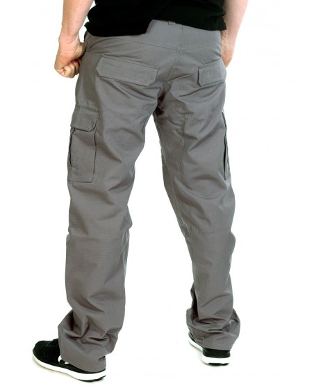 BSAT Regular Fit Combat Cargo Pants Grey