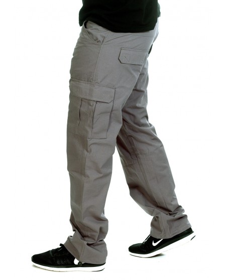 BSAT Regular Fit Combat Cargo Pants Grey