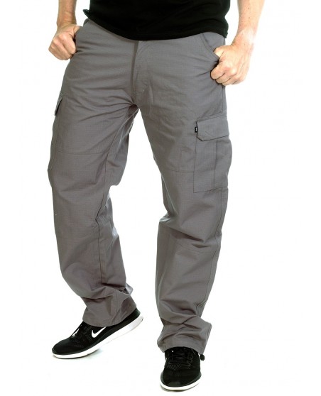 BSAT Regular Fit Combat Cargo Pants Grey