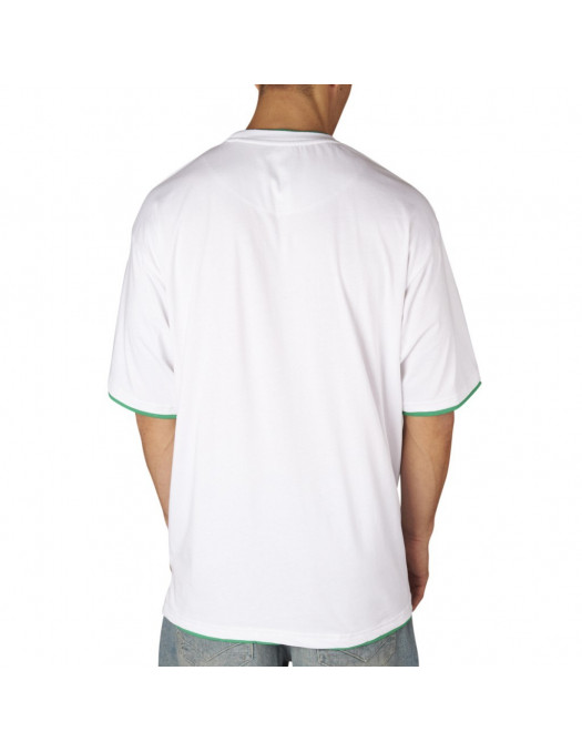 Townz Long Tee white green