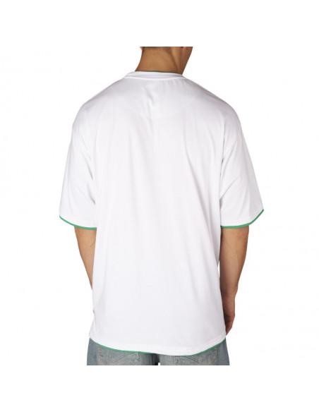 Townz Long Tee white green