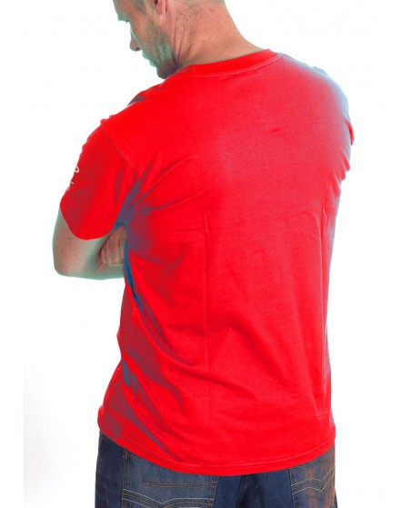 BSAT Rebel Society T-Shirt RedNWhitee