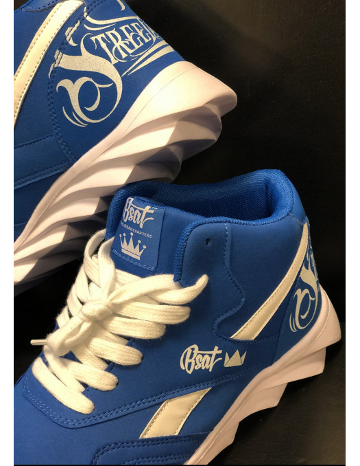 Skull Race Shoes Navy by BSAT