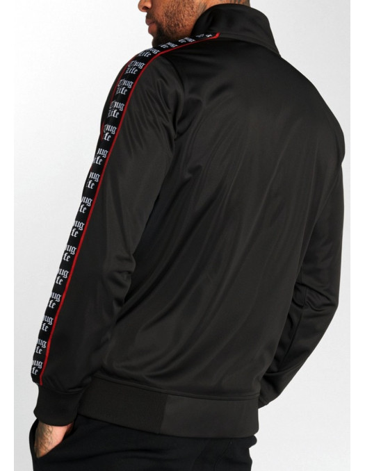 Thug Life Lux Track Jacket BlackNRed